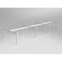 OL Axis Double Sided 6-User Workspace Frame