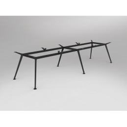 OL Team Meeting Boardroom Table Frame 6 Legs Suite Table Top 800 1800W x 2500 4800L mm