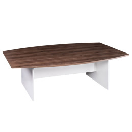 GP H Base Boardroom Table  Casnan White