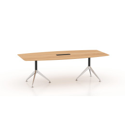 GP Potenza 3 Legs Boardroom Table with Cable Tray