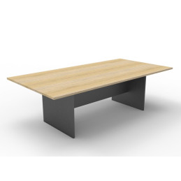 RL Worker Ironstone Base Boardroom Table