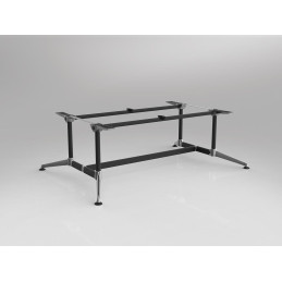 OL Modulus Meeting Table Twin Post Single Span Frame