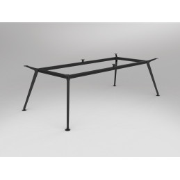 OL Team Meeting Boardroom Table Frame 4 Legs Suite Table Top 750 1500W x 700 2400L mm