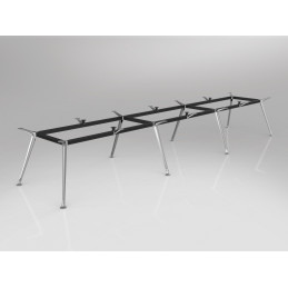 OL Team Meeting Boardroom Table Frame 8 Legs Suite Table Top 800 1500W x 3800 7200L mm