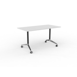 OL Modulus Castor Leg Meeting Table  White Top