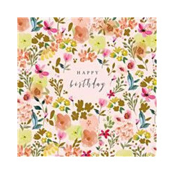 Blooming Beauty Greeting Card Colour Me Happy by Stephanie Dyment