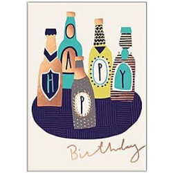 Bottles Greeting Card Capisco
