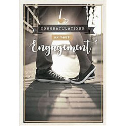 Boy and Girl Feet Greeting Card
