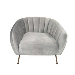 BT Monica Arm Chair with Velvet Fabric