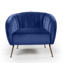 BT Monica Arm Chair with Velvet Fabric