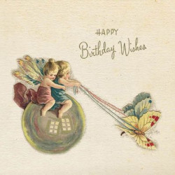 Card - Bella Vintage - 100mm x 100mm