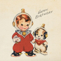 Card - Bella Vintage - 100mm x 100mm