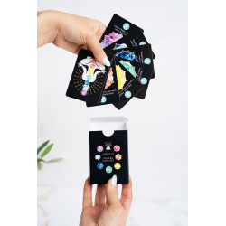 Chakra Card Set With 8 Cards and Black Box