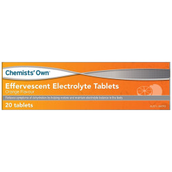 Chemists' Own Effervescent Electrolyte Orange 20 Tablets