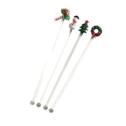 Christmas Swizzle Sticks 4 Pack