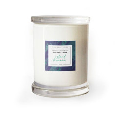 Coconut + Lime Hand Poured Soy Aromatherapy Candle