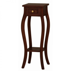 CT 1 Drawer Cabriol Leg Plant Stand