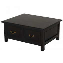 CT 4 Drawer Straight Leg Coffee Table