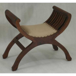 CT Upholstered 1 Seater Stool