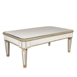 DA Antique Mirror Coffee Rectangular Table