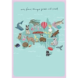 Aussie Faves Greeting Card Our Aussie Way