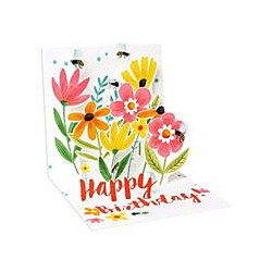 Bees and Flowers Greeting Card Treasures