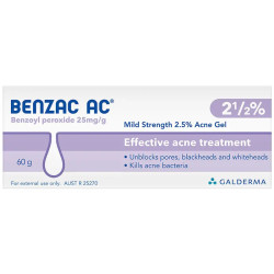 Benzac Acne Gel 2.5% 60g