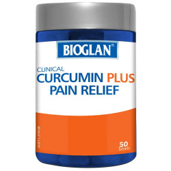 Bioglan Clinical Curcumin Plus Pain Relief 50 Tablets