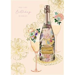 Birthday Bubbles Greeting Card La Fleur Boutique