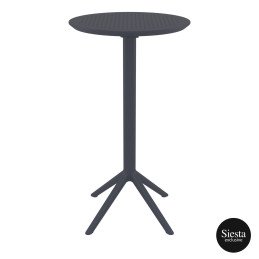 FL Sky Hospitality Round Bar Folding Table