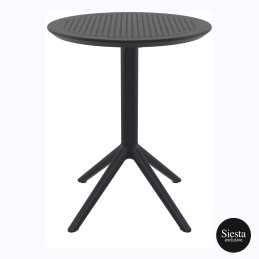 FL Sky Hospitality Round Folding Table