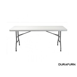 FL Manhattan Hospitality Rectangular Trestle Table