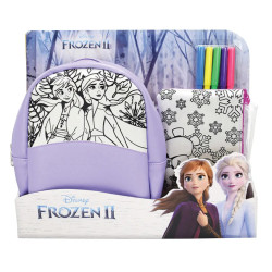 Disney Frozen Colour Inn Backpack & Pencil Case Set