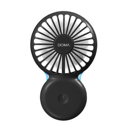 Doma UV Glossy Pocket Slim Fan - Black