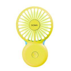 Doma UV Glossy Pocket Slim Fan - Yellow