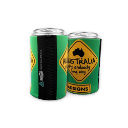 DRINK COOLER, ROADSIGN BLOODY LONG