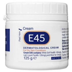 E45 Moisturising Cream for Dry Skin & Eczema 125g