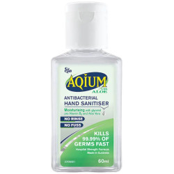 Ego Aqium Hand Sanitiser Aloe 60ml