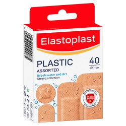 Elastoplast Plastic Plasters Assorted 40 Pack