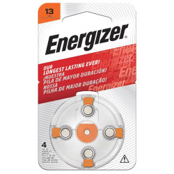Energizer Hearing Aid Az13 4 Pack