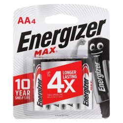 Energizer Max AA 4 Pack