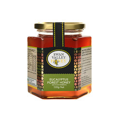 Eucalyptus Forest Honey TA20+ 500g HEX Glass Jar