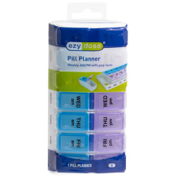 Ezy Dose Weekly / AM-PM Pill Planner - Small