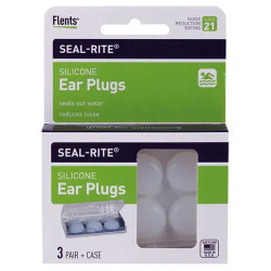 Flents Seal Rite Soft Silicone Ear Plugs 3 Pairs