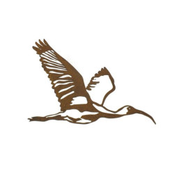 Flying Ibis Medium Metal Wall Art