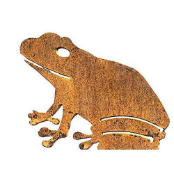 Frog Wedge Stake - One Garden Art