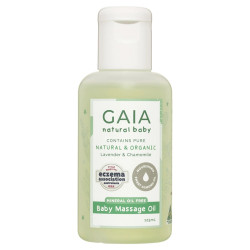 GAIA Natural Baby Massage Oil 125ml
