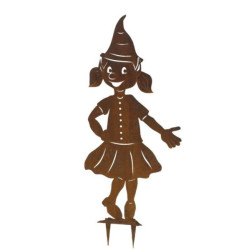 Garden Elf Girl Stake 2 Garden Art