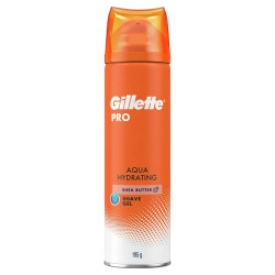 Gillette Pro Aqua Hydrating Shea Butter Shave Gel 195g