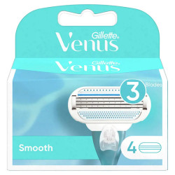 Gillette Venus Smooth Razor Blade Refills 4 Pack